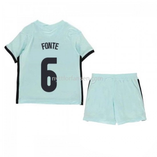 Portugal Jose Fonte 6 Fotballdrakt Barn Bortedraktsett Euro 2020