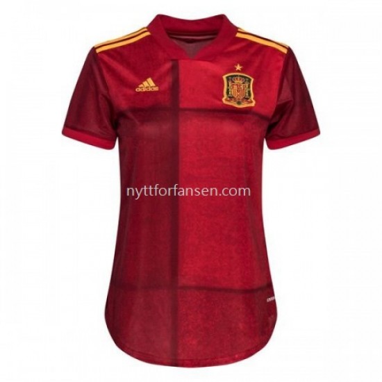 Spania Fotballdrakt Dame Hjemmedraktsett Euro 2020