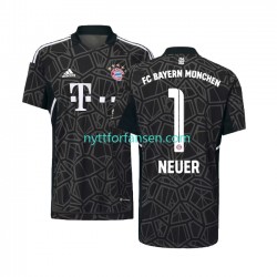 FC Bayern München Fotballdrakt Manuel Neuer 1 Keeper Herre Bortedraktsett 2022-2023 Kortermet