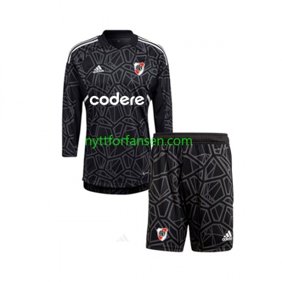 CA River Plate Fotballdrakt 2023 Keeper Barn Hjemmedraktsett Langermet