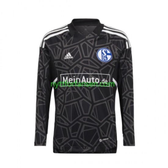 FC Schalke 04 Fotballdrakt Keeper Herre Hjemmedraktsett 2022-2023 Langermet