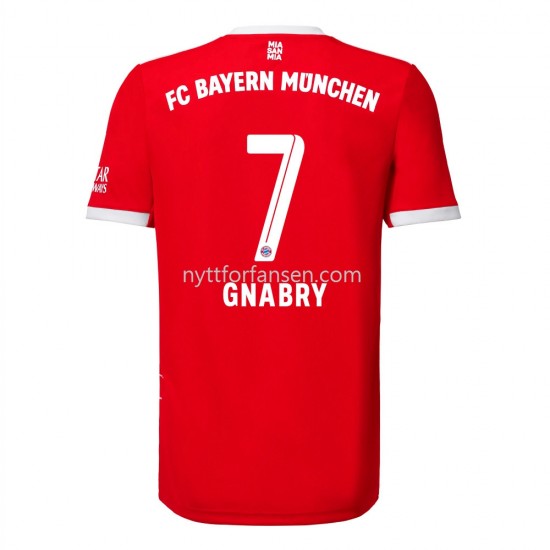 Bayern München Gnabry 7 Fotballdrakt Herre Hjemmedraktsett 2022-2023