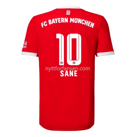 Bayern München Sane 10 Fotballdrakt Herre Hjemmedraktsett 2022-2023