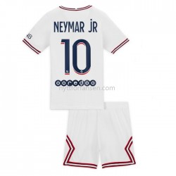 Paris Saint-Germain Neymar Jr 10 Fotballdrakt Barn Fjerdedraktsett 2021-2022