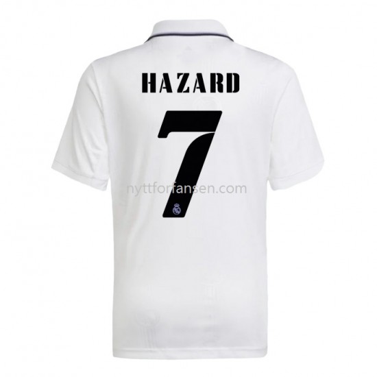 Real Madrid Hazard 7 Fotballdrakt Herre Hjemmedraktsett 2022-2023