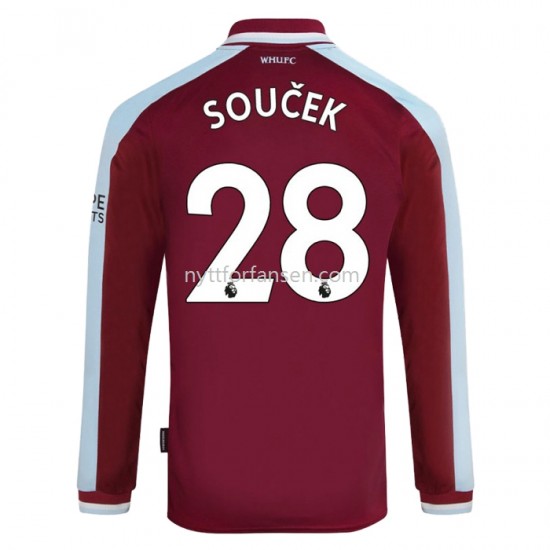 West Ham United Tomas Fotballdrakt Hjemmedraktsett 2021-2022 Langermet