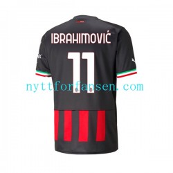 AC Milan Fotballdrakt Zlatan Ibrahimovic 11 Herre Hjemmedraktsett 2022-2023 Kortermet