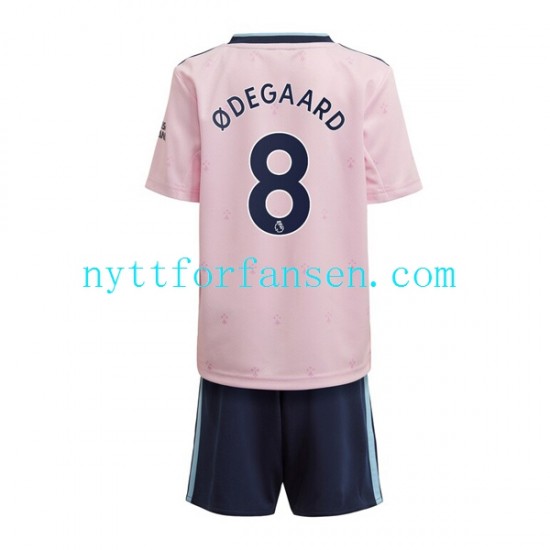 Arsenal Fotballdrakt Odegaard 8 Barn Tredjedraktsett 2022-2023 Kortermet