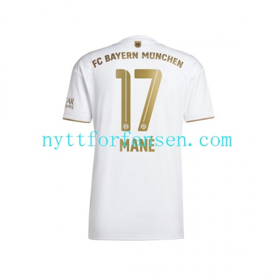 FC Bayern München Fotballdrakt Sadio Mane 17 Herre Bortedraktsett 2022-2023 Kortermet