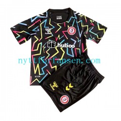 Bristol City Fotballdrakt Keeper Barn Hjemmedraktsett 2022-2023 Kortermet