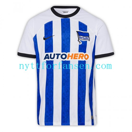 Fotballdrakt Hertha BSC Herre Hjemmedraktsett 2022-2023 Kortermet