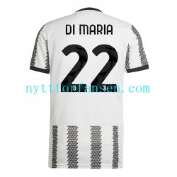 Juventus Fotballdrakt Di Maria 22 Herre Hjemmedraktsett 2022-2023 Kortermet
