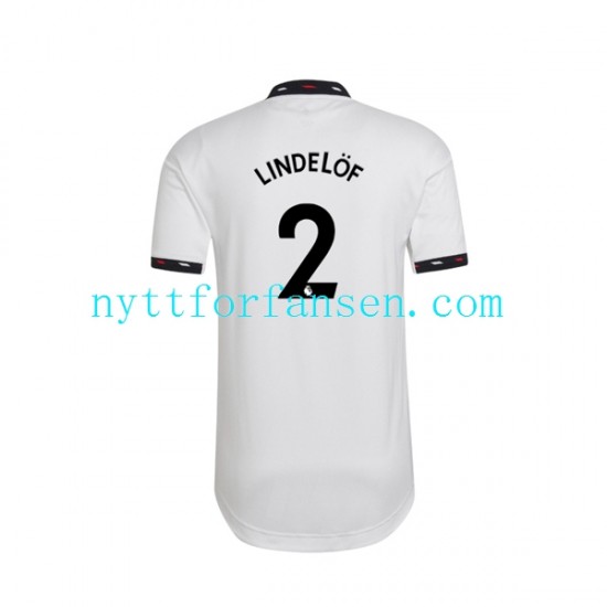 Manchester United Fotballdrakt Victor Lindelof 2 Herre Bortedraktsett 2022-2023 Kortermet