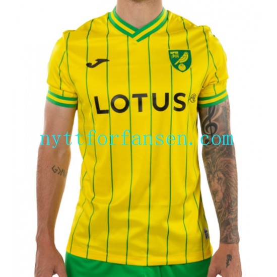 Norwich City Fotballdrakt Herre Hjemmedraktsett 2022-2023 Kortermet