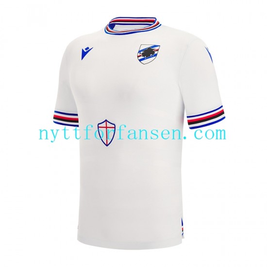 Sampdoria Fotballdrakt Herre Bortedraktsett 2022-2023 Kortermet