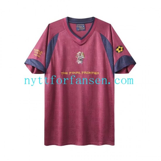 West Ham United Fotballdrakt Iron Maiden Retro Herre Bortedraktsett 2010 Kortermet