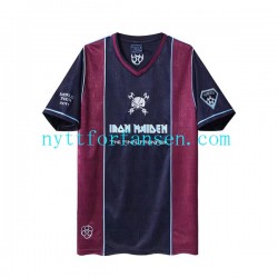 West Ham United Fotballdrakt Iron Maiden Retro Herre Hjemmedraktsett 2011 Kortermet