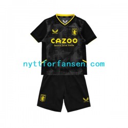 Aston Villa Fotballdrakt Barn Tredjedraktsett 2022-2023 Kortermet