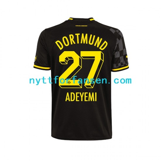 Borussia Dortmund Fotballdrakt Karim Adeyemi 27 Herre Bortedraktsett 2022-2023 Kortermet