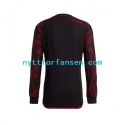 Tyskland Fotballdrakt Herre Bortedraktsett Fotball-VM 2022 Langermet