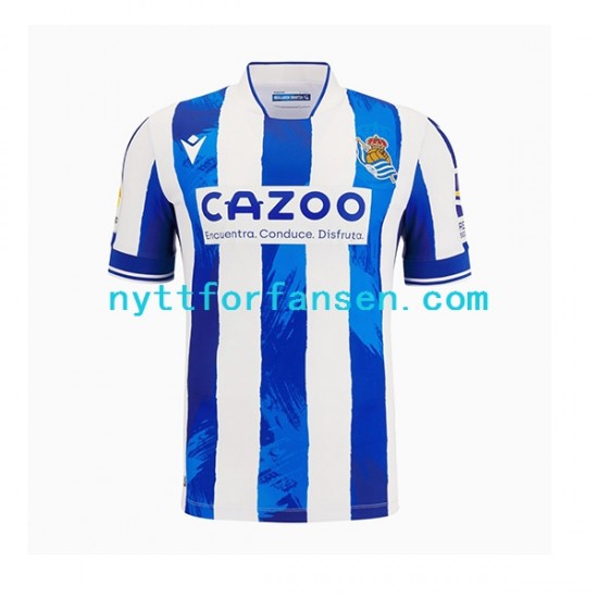 Real Sociedad Fotballdrakt Herre Hjemmedraktsett 2022-2023 Kortermet