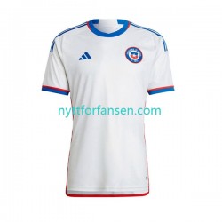 Chile Fotballdrakt Herre Bortedraktsett 2022 Kortermet