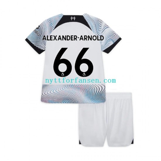 Liverpool Fotballdrakt Alexander-Arnold 66 Barn Bortedraktsett 2022-2023 Kortermet