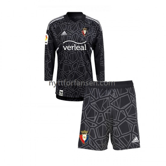 CA Osasuna Fotballdrakt Keeper Barn Hjemmedraktsett 2022-2023 Langermet