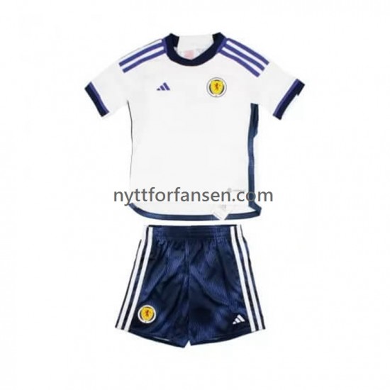 Fotballdrakt Schottland Barn Bortedraktsett 2022 Kortermet