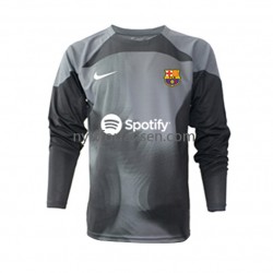 FC Barcelona Fotballdrakt Keeper Herre Bortedraktsett 2022-2023 Langermet