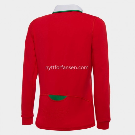 Wales Rugby Classic Fotballdrakt Herre Hjemmedraktsett 2020-2021 Langermet